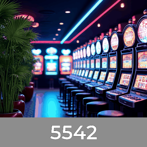 5542: Caça-níqueis com Jackpot, Roleta ao Vivo e Blackjack 3D